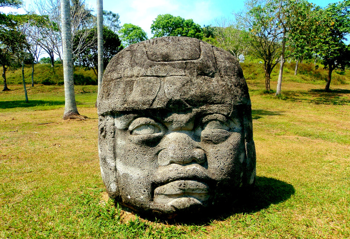 stone heads of tabasco Mexico history and culture